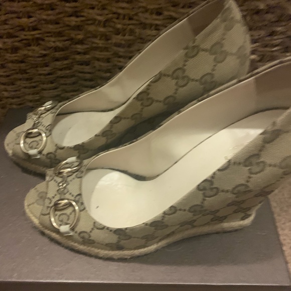 Gucci logo wedge espadrilles - Picture 3 of 8